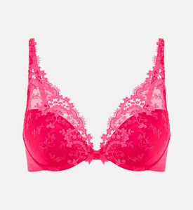 V-neck Embroidered Bra
