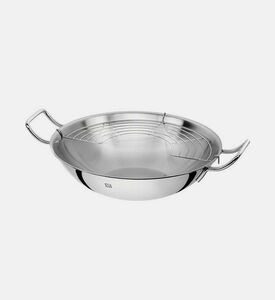 Plus Stainless Steel 3-ply Body Wok