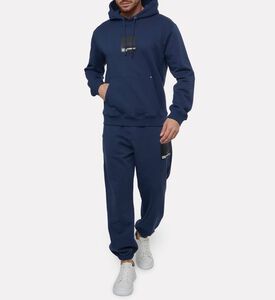 Karl Lagerfeld Logo-print Regular-fit Hoodie, Model View