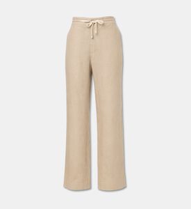 Vince Drawstring Closure Slip Pockets Pants, Grey, M, Packshot View