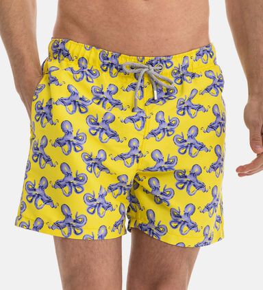 Purple Octopus Swim Shorts