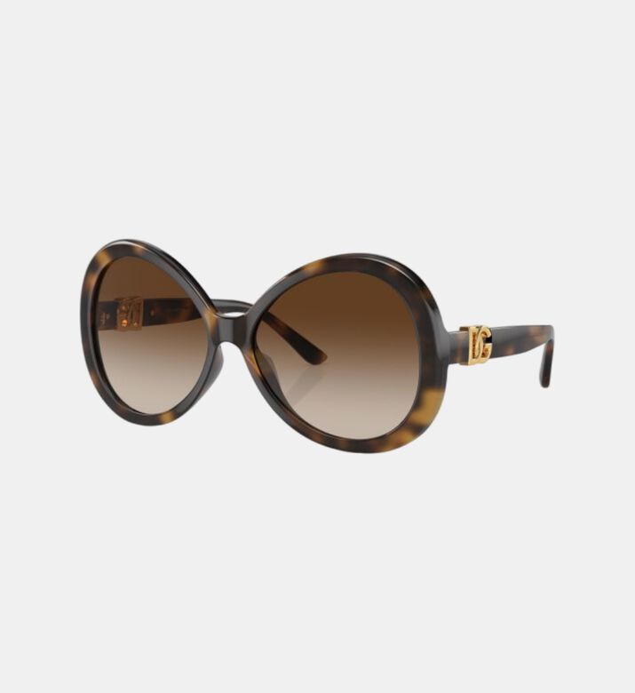 نظارة شمسية بإطار مستدير كبير الحجم 60