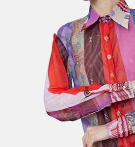 Sanaa Chiffon Printed Shirt