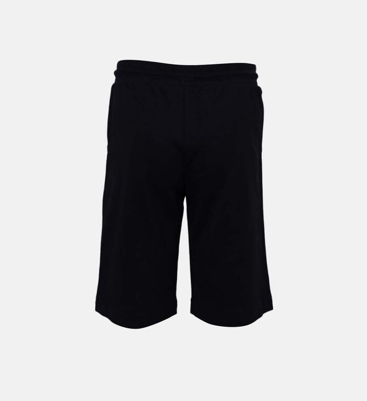 Cotton Drawstring Logo Printed Shorts