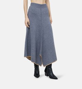 High-waist Flared Skirt