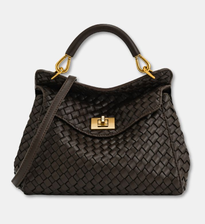 JW PEI Lucia Classic Top Handle Woven Bag, Packshot View