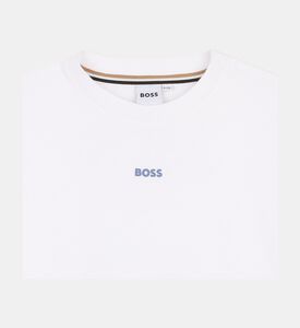 Boss Piqu&eacute; Crewneck Loose-fit T-shirt, Packshot View