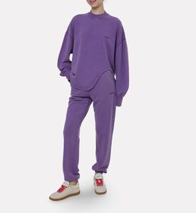 The Attico Penny Elasticized Waist Sweatpants, Model View