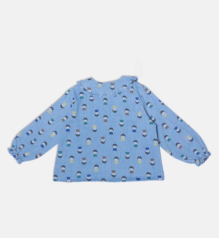 Bobo Choses All-over Print Long-sleeve Blouse, Packshot View Bobo Choses All-over Print Long-sleeve Blouse, Packshot View