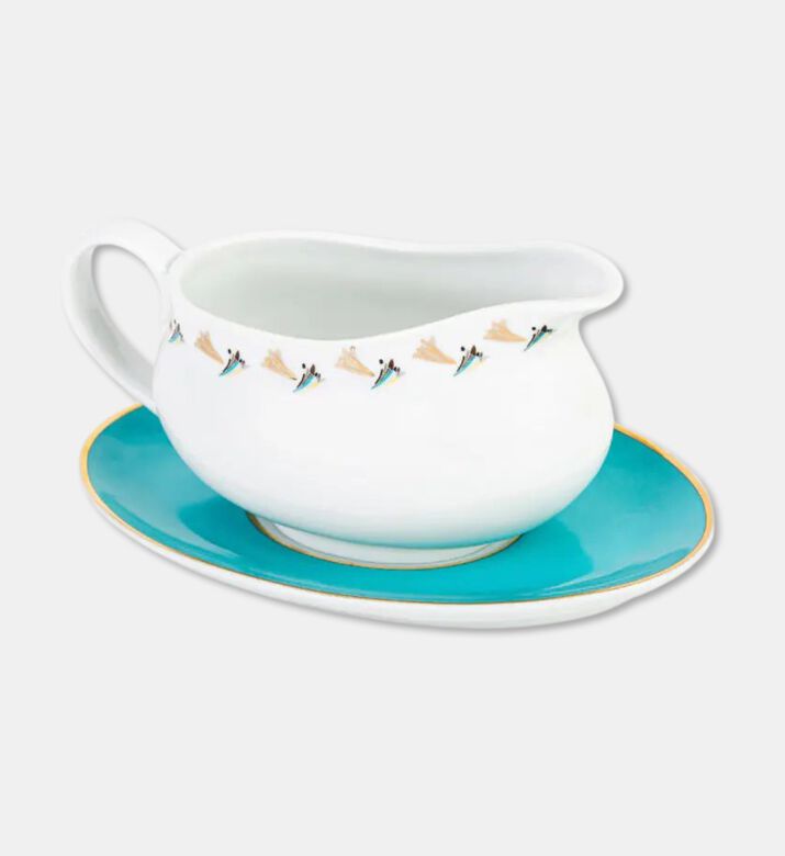 Silsal Sarb Gravy Boat Saucer, Packshot View