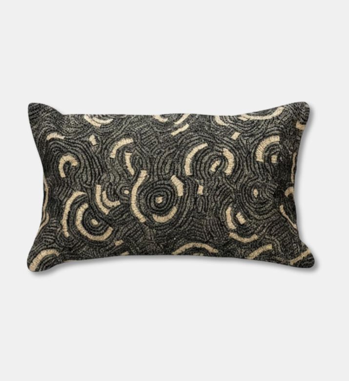 Tohfa Luxe Luxe Circular Stitch Decorative Filler Cushion, Packshot View