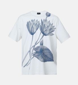 Short-sleeve Floral-print T-shirt