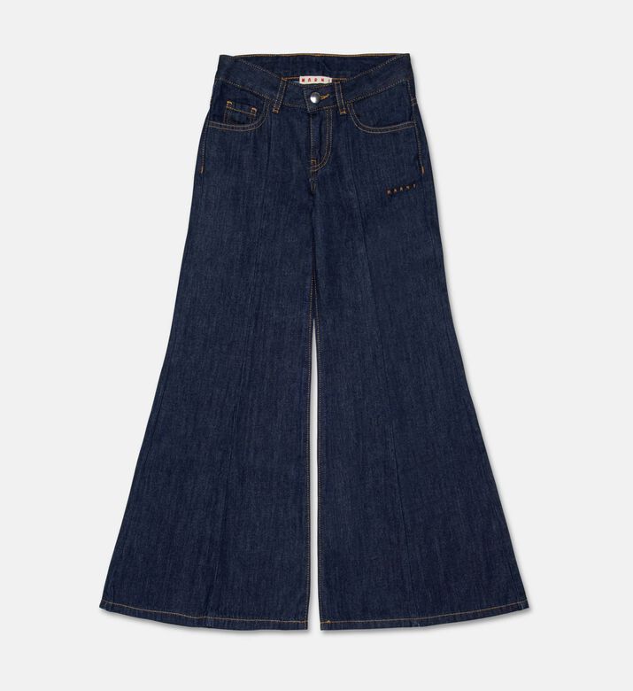 Marni Button Closure Wide-leg Pants, Packshot View