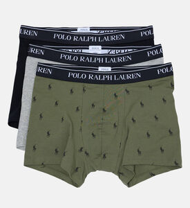 Stretch Cotton 3-pack Trunks Set