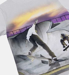 Roxo All-over Skater Print T-shirt