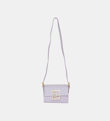 Grain Leather Cross-over Bag