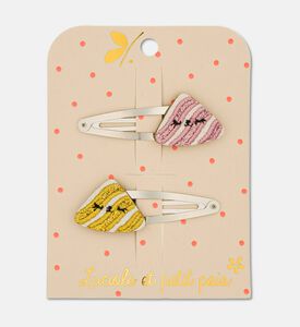 Luciole Et Petit Pois Clips Coco Candy Pair, Packshot View