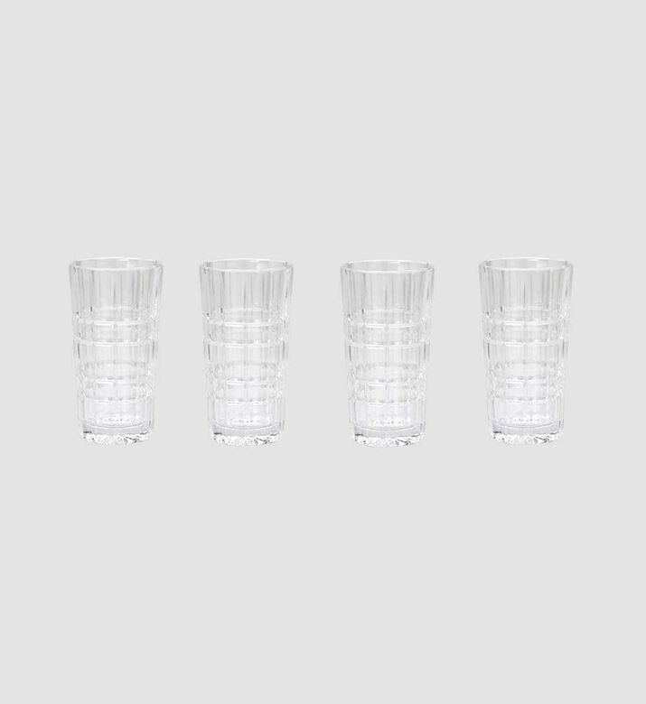 Bond Glass Lined High Balls 4-piece Set 370 Ml