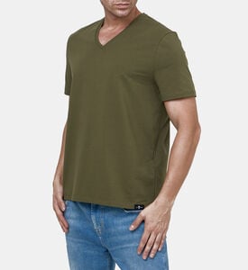 Cotton V-neck T-shirt Cotton V-neck T-shirt