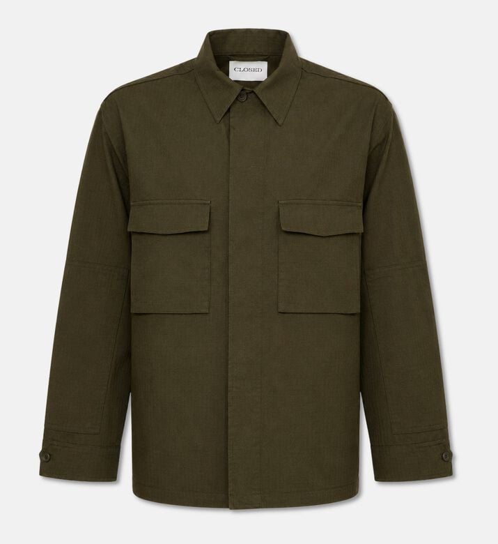 Closed Military Overshirt, Packshot View