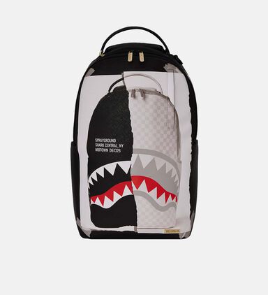 Layered-print Backpack