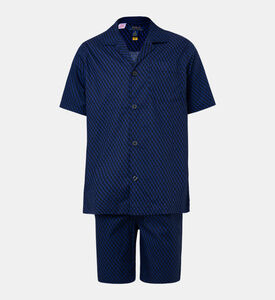 Regular Fit Short-sleeve Sleepwear Set Regular Fit Short-sleeve Sleepwear Set