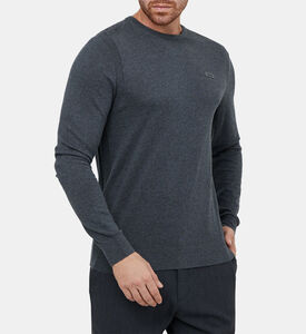 سترة رجالية من حرير قطني محبوك