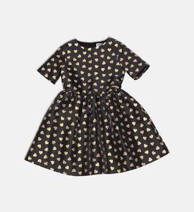 Heart Pattern Short-sleeve Dress Heart Pattern Short-sleeve Dress