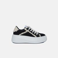 Leather Platform Sneakers