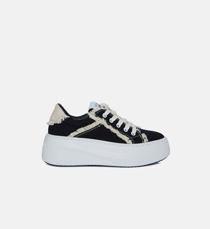 Leather Platform Sneakers