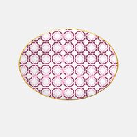 Firenze Porcelain Oval Plate