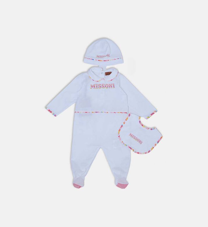 Embroidered Logo Baby Gift Set