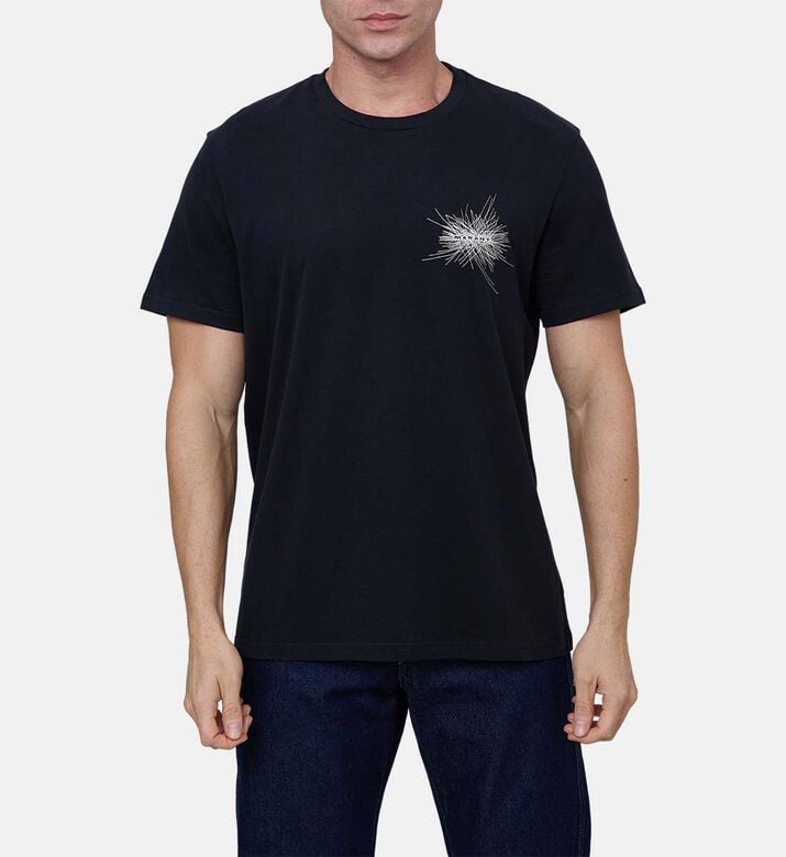 Cotton Crewneck Short-sleeve T-shirt