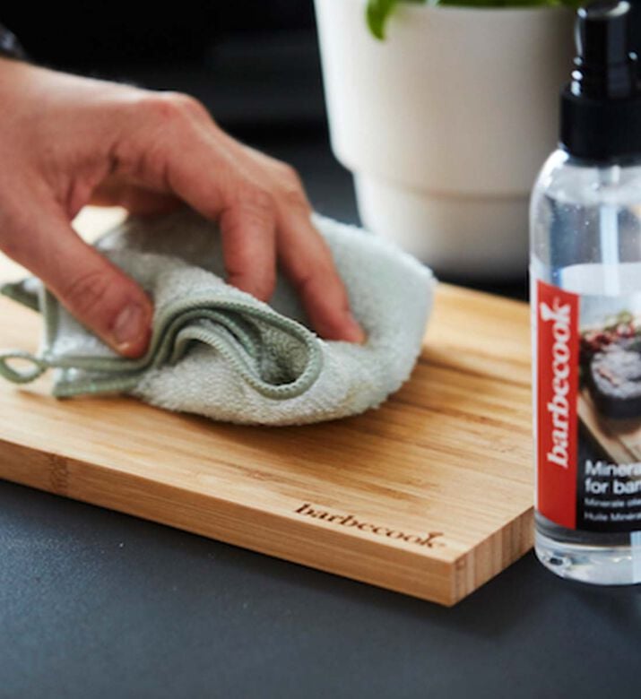 Maintenance Wooden Boards Mineral Oil