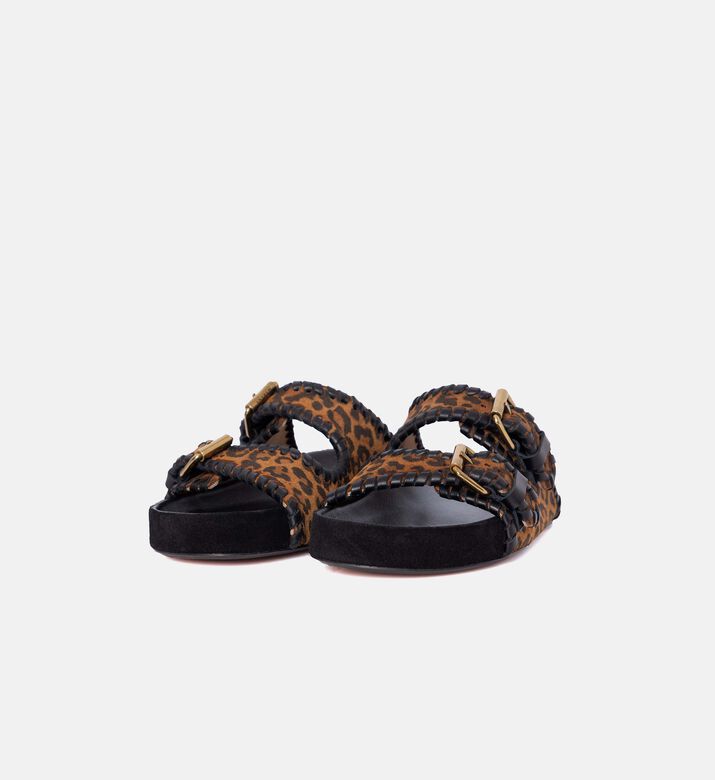 Lennyo Leather Open-toed Sandals