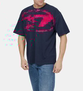 T-boxt-n14 Distressed Logo Shirt T-boxt-n14 Distressed Logo Shirt