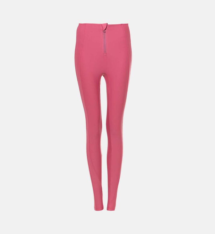 Anatomical Cuts Zip Closure Pants