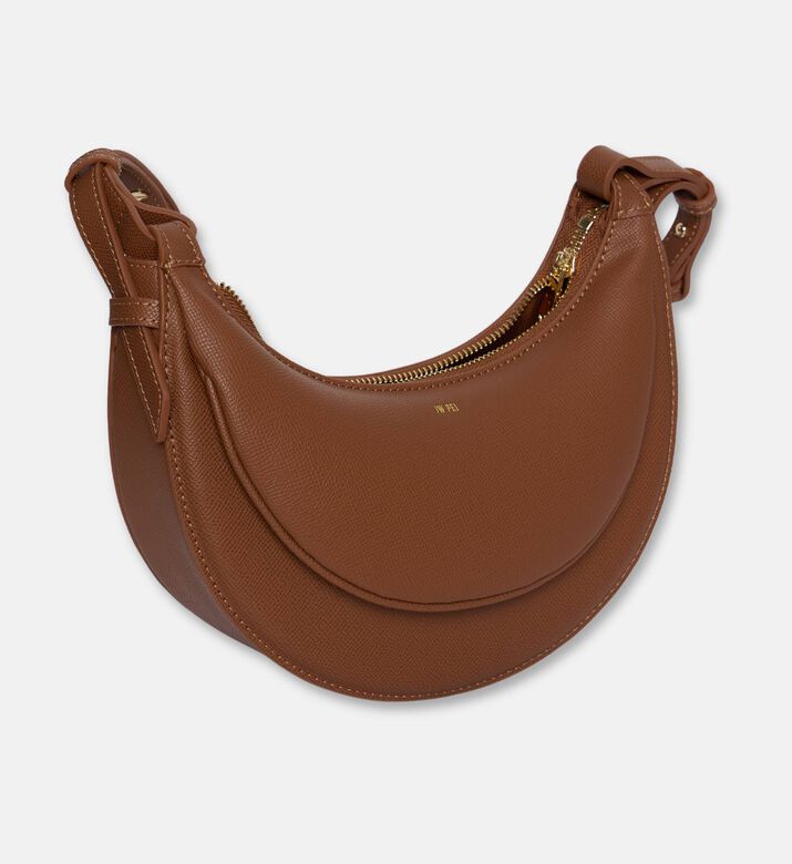 JW PEI Leather Shoulder Bag, Brown, Packshot View