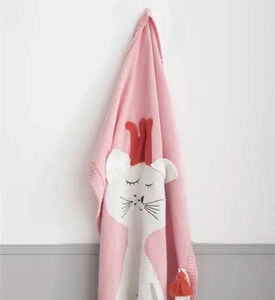Cat Personalized Cotton Blanket Cat Personalized Cotton Blanket