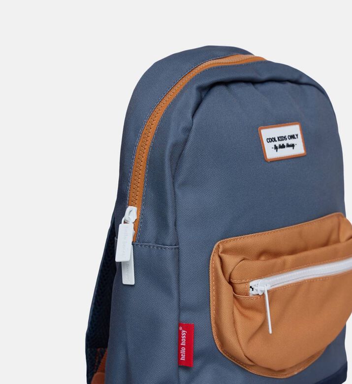 Hello Hossy Mini Marine Padded Strap Backpack, 26x31x9-cm, Navy, Packshot View