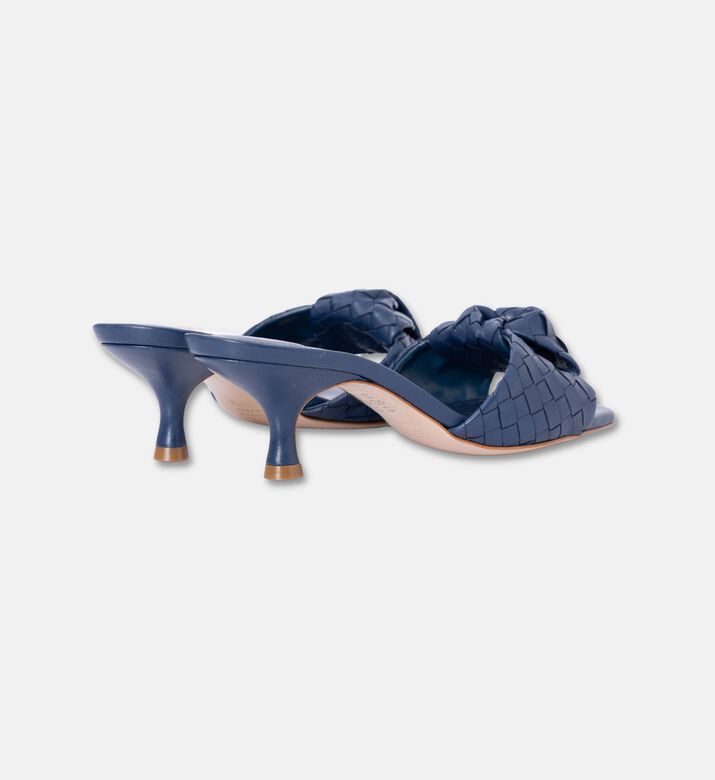 Schutz Shoes Sabot Mestico Tris, Navy, Eu-37, Packshot View