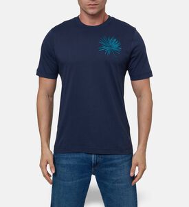 Pal Zileri Embroidered Chest-detail T-shirt, Model View