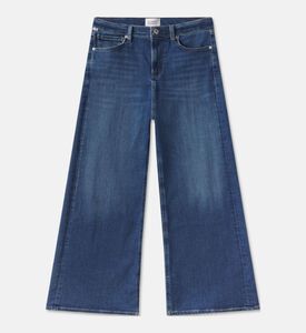 Citizen of Humanity Button Closure Wide-leg Denim Pants, Packshot View
