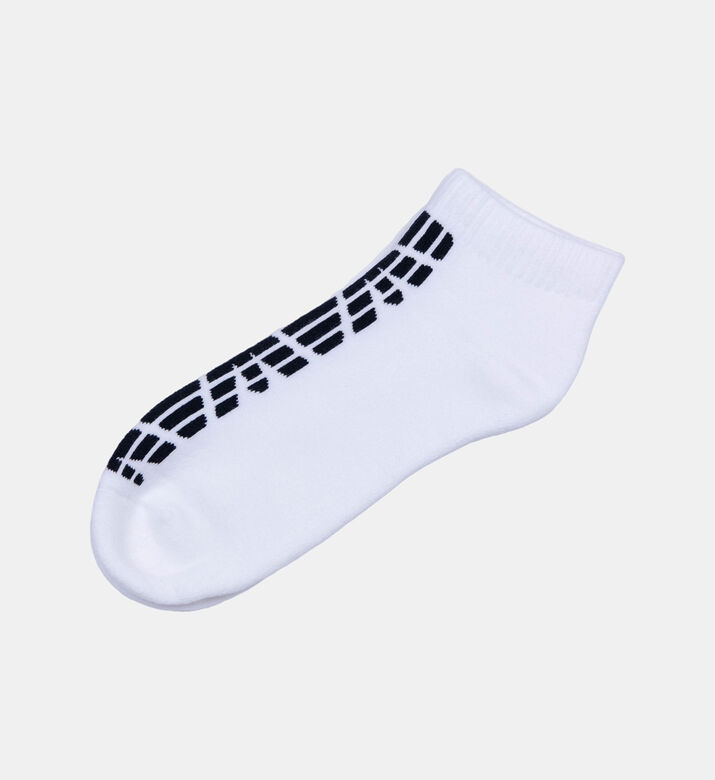 Contrasted Logo Ankle Socks