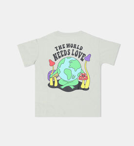 Cotton Future-print T-shirt Cotton Future-print T-shirt