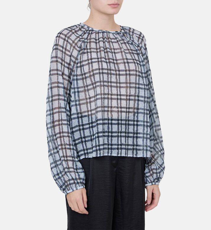 Savira Checked Blouse