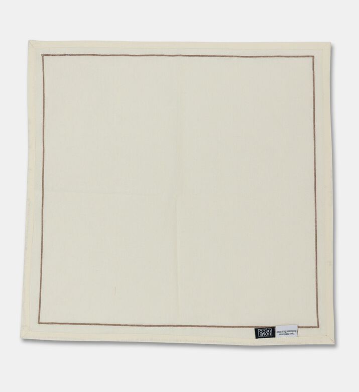 Home Deco and More Cube Layered Applique Napkin, Packshot View