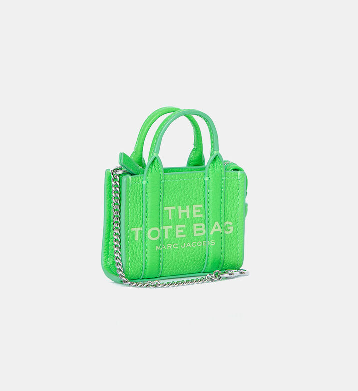 The Nano Leather Tote Bag Charm