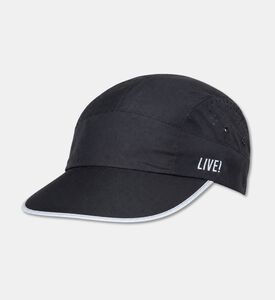 LIVE! Unisex Reflex Cap, Black, Packshot View