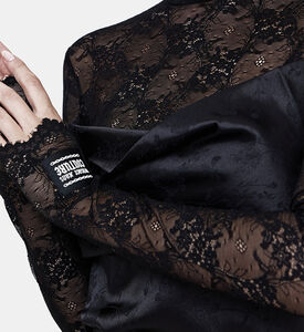 فستان منسدل الخصر دانتيل لافانا